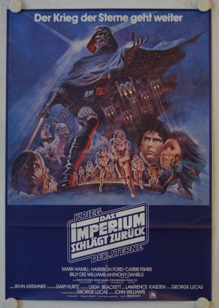 Star Wars - The Empire Strikes Back original release german movie poster